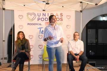 Presentación de la candidatura de Unidas Podemos al Ayuntamiento de Telde (Foto Antonio Alí)